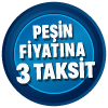 3 taksit
