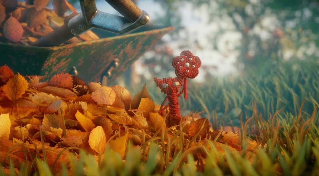 Unravel oyunu küçük bir ipliğin hikayesini anlatıyor.