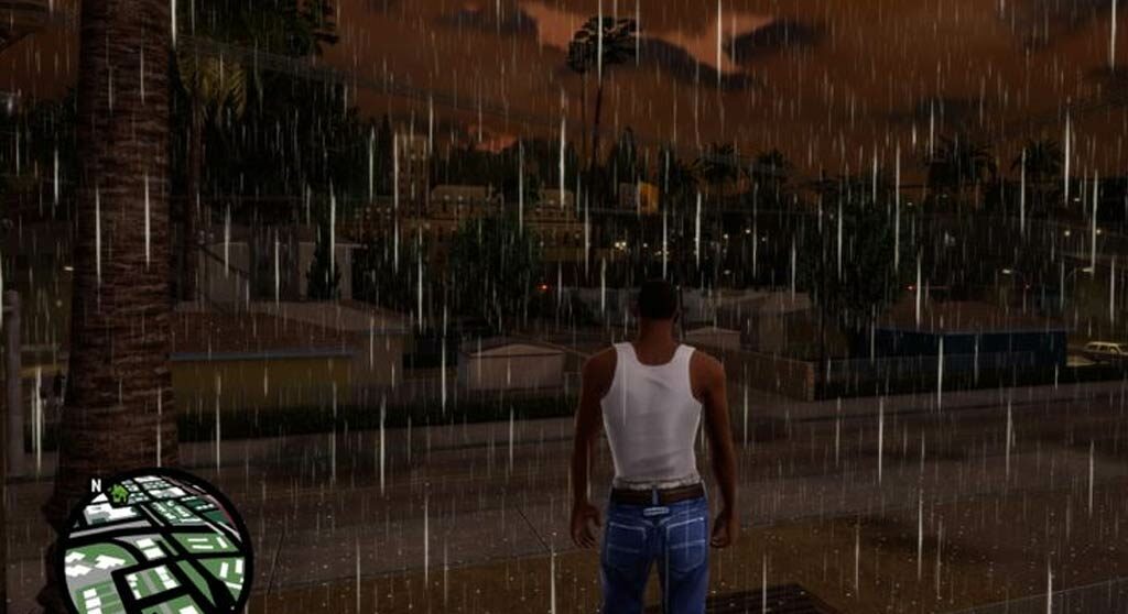GTA Trilogy yagmur