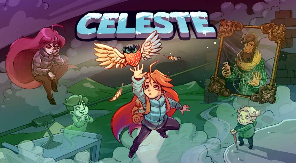 Celeste; PlayStation 4, Nintendo Switch, Xbox One, MacOS, Linux, Microsoft Windows, Stadia, Mac OS platformlarında bulunan tek oyunculu bir oyun.