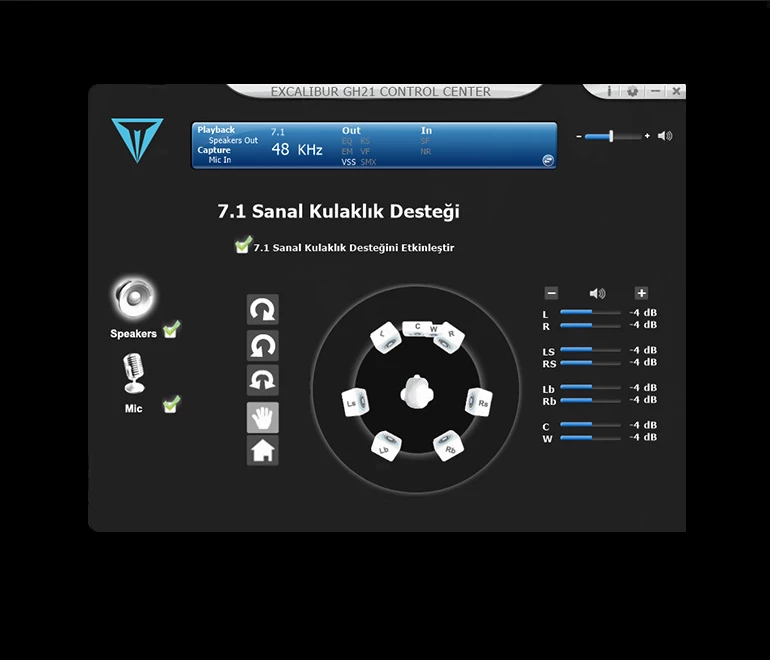 Kontrol Merkezi Kolaylığı