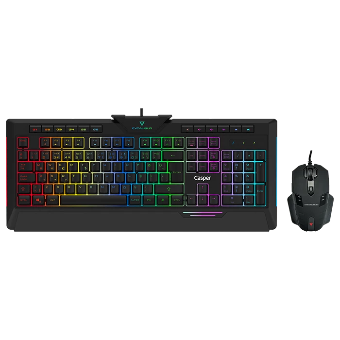 Excalibur RGB Klavye ve Mouse Set
