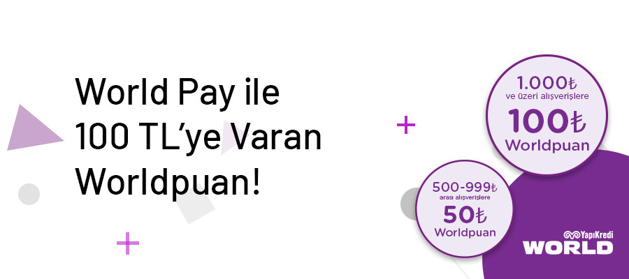 Yapı Kredi World Pay Kampanyası