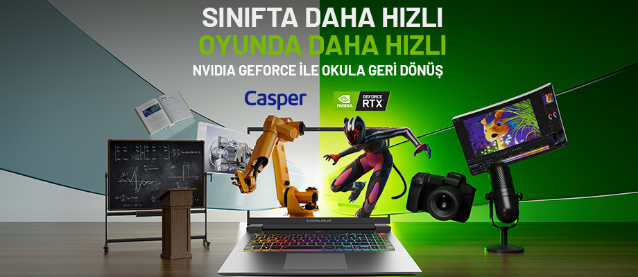 NVIDIA GEFORCE İLE OKULA GERİ DÖNÜŞ 