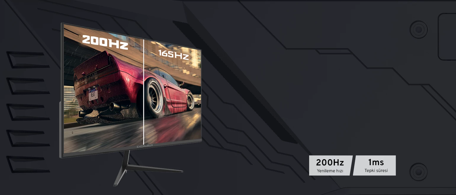 200Hz Ultra Yüksek Yenileme Hızı