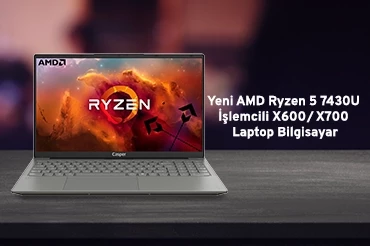Yeni AMD Ryzen 5 7430U İşlemcili X600/X700 Laptop Bilgisayar
