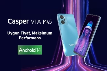 Casper VIA M45 Telefon: Uygun Fiyat, Maksimum Performans
