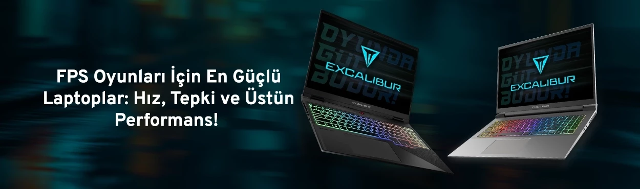 FPS Oyunları İçin En Güçlü Laptoplar: Hız, Tepki ve Üstün Performans!