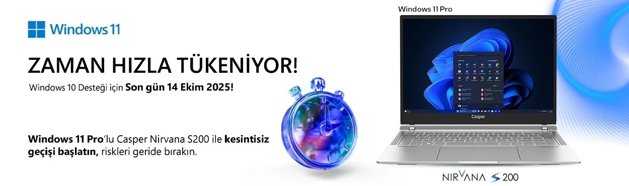 Casper Bilgisayarlar Neden Windows 11 Pro’lu Bilgisayarlar ile Yenilenmeli?