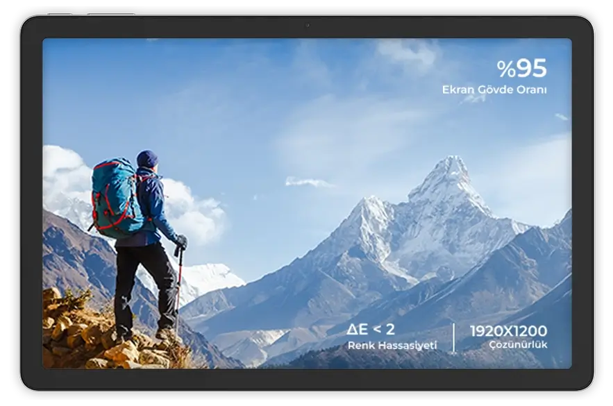 11inç Ekran 500 nit parlaklık casper tablet S50