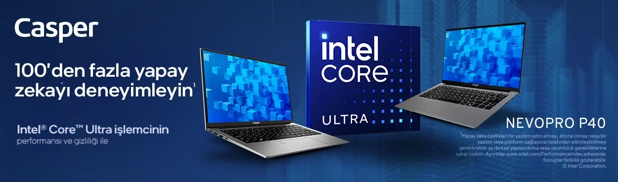 Kurumsal Segmentte Güçlü Adım: Casper NevoPro P40, Intel® AI İşlemciyle Buluştu